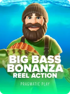 Bid Bass Bonanza reel action