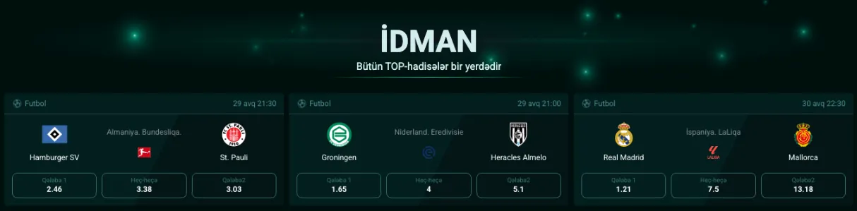 Pinco İdman bahis
